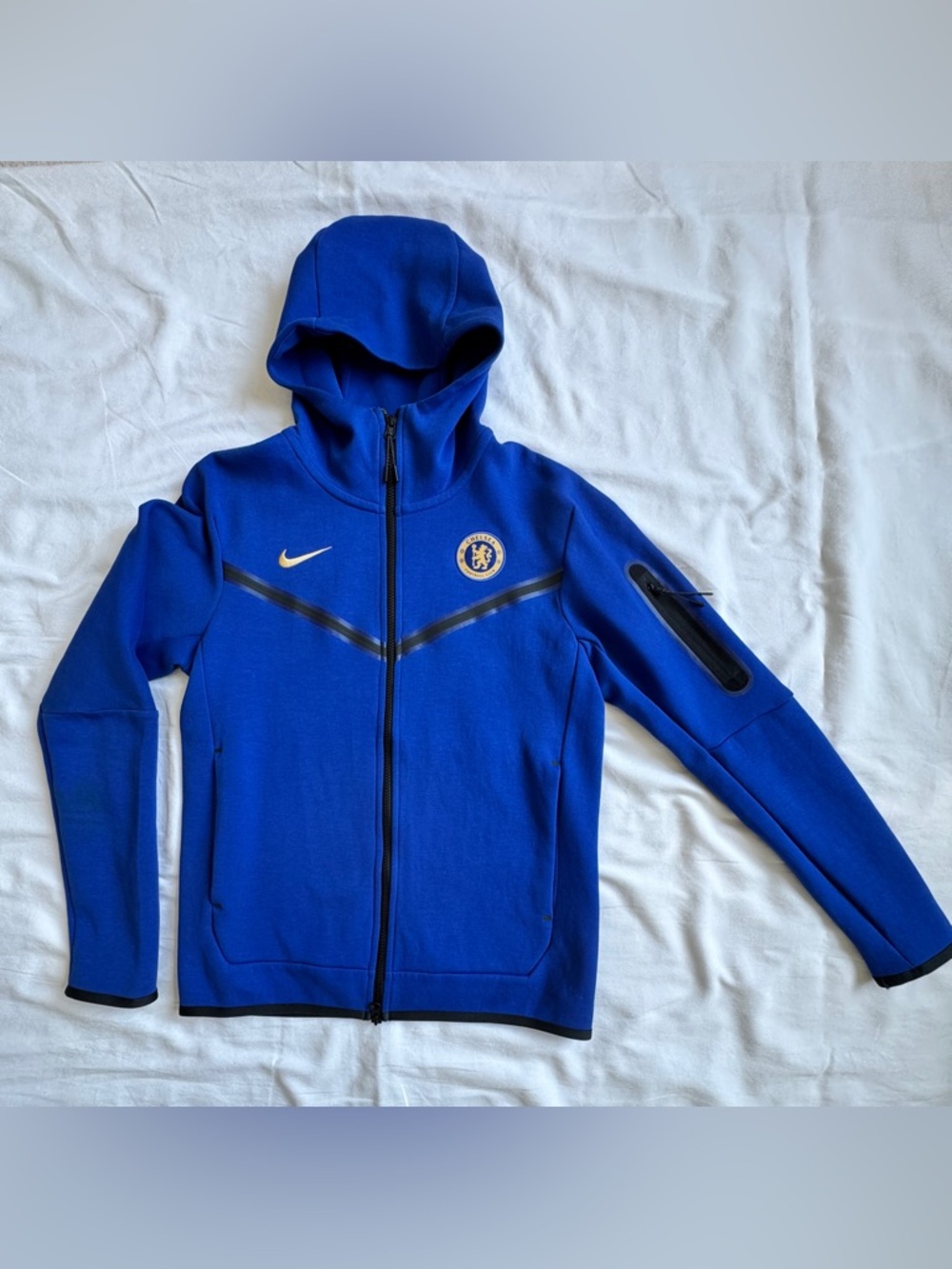Official Nike x Chelsea FC Full Zip Hooded Fleece